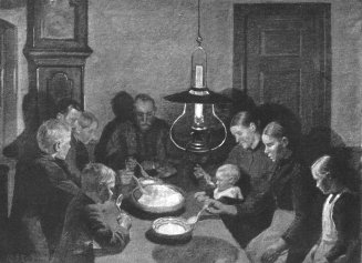 Fritz Syberg: Das Groe Abendmahl. Faaborg Museum, Faaborg/Fnen.