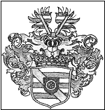 Wappen der Grafen von der Broel-Plater genannt von Syberg zu Wischlingen.
